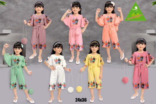 Girl's Jumpsuits Pack of 7